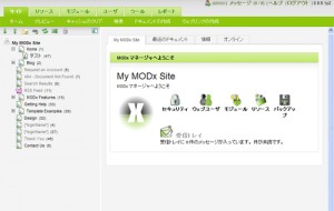 日本語化済み管理画面 日本語化済み管理画面