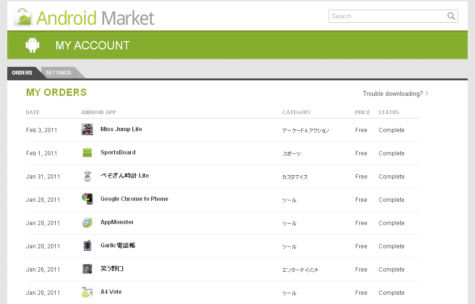 My Account My Account