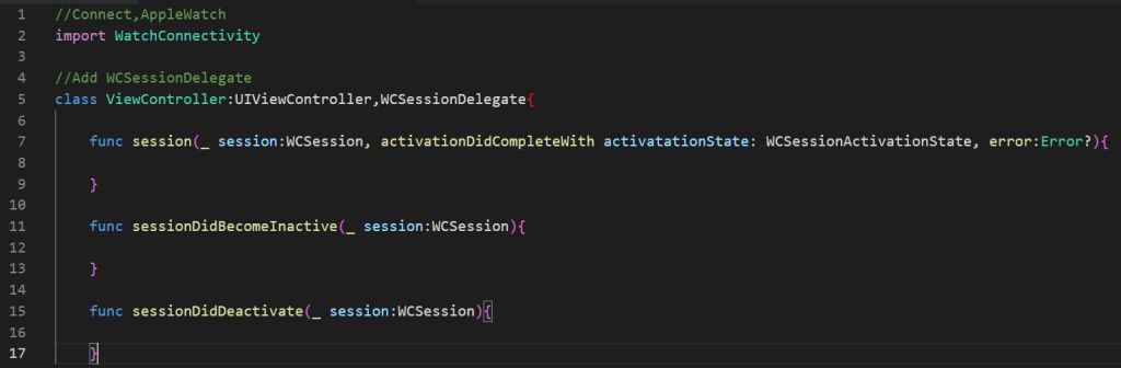 iPhoneとAppleWatchの接続